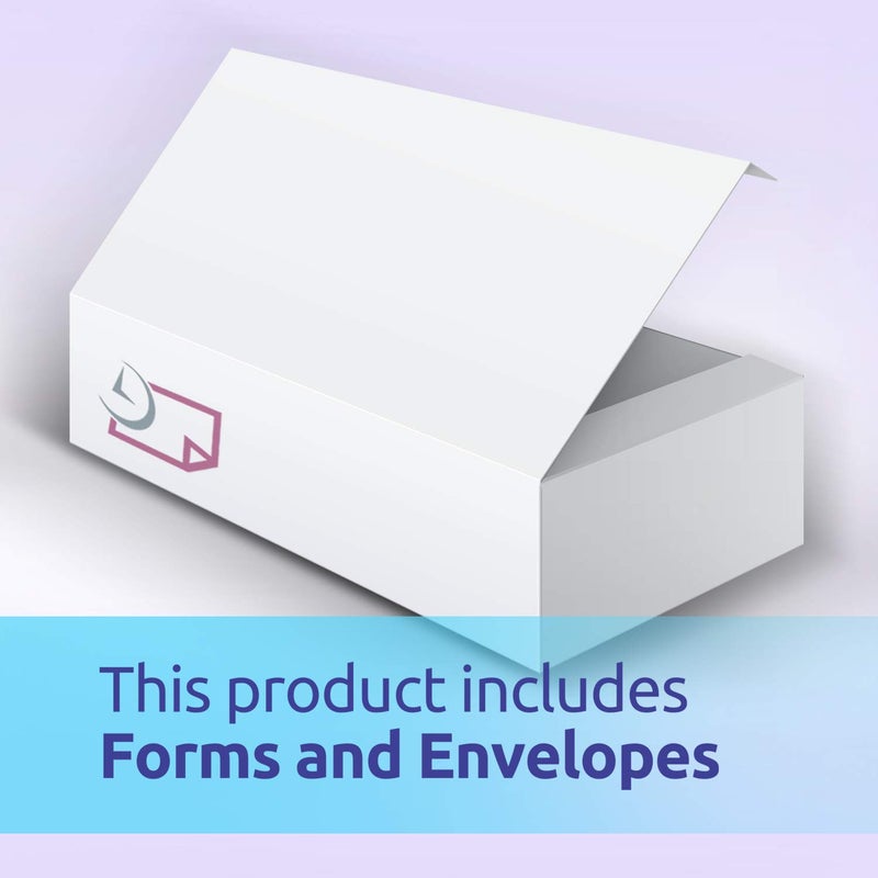 Quality Paper W-2 Forms Blank Paper 4-Up Version"NO Instructions on Back" for Laser and Ink Jet Printer (Forms & Self Seal Envelopes) (100 Sets) - Image 3
